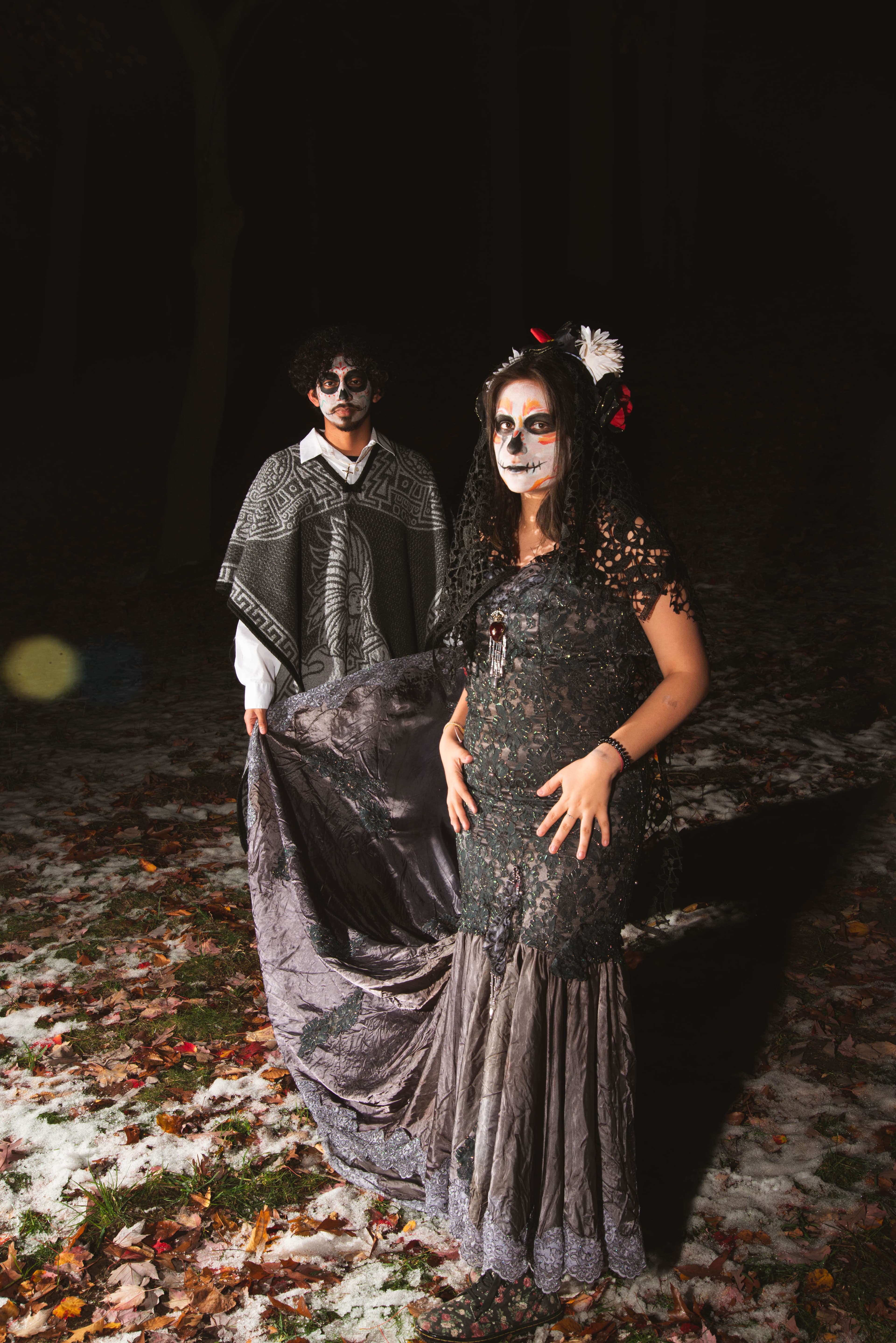Editorial portrait by Dukes Photography, Dia de los Muertos